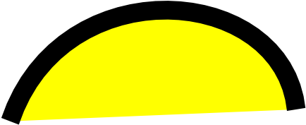 Yellow Sad Face Clip Art At Clker - Snowboarding Sign (600x371)