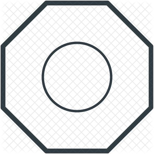 Nut Icon - Circle (512x512)