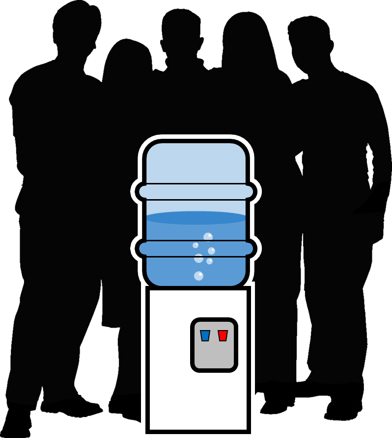 Informal Meeting Clipart 4 By Madison - Office Water Cooler Clipart (798x893)