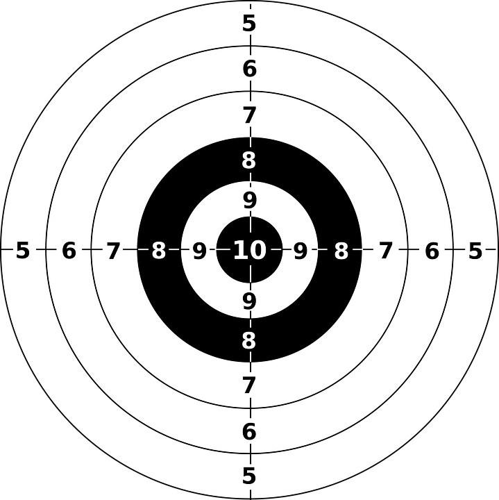 Target The Best Worksheets Image Collection - Shooting Target (719x720)