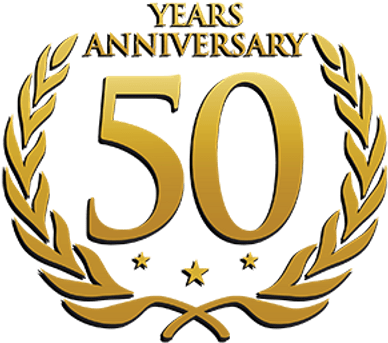 50 Years Anniversary Laurel - Wedding 25th Anniversary Logo Png (400x400)