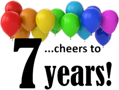 7 Year Anniversary - Happy 7th Work Anniversary (400x400)