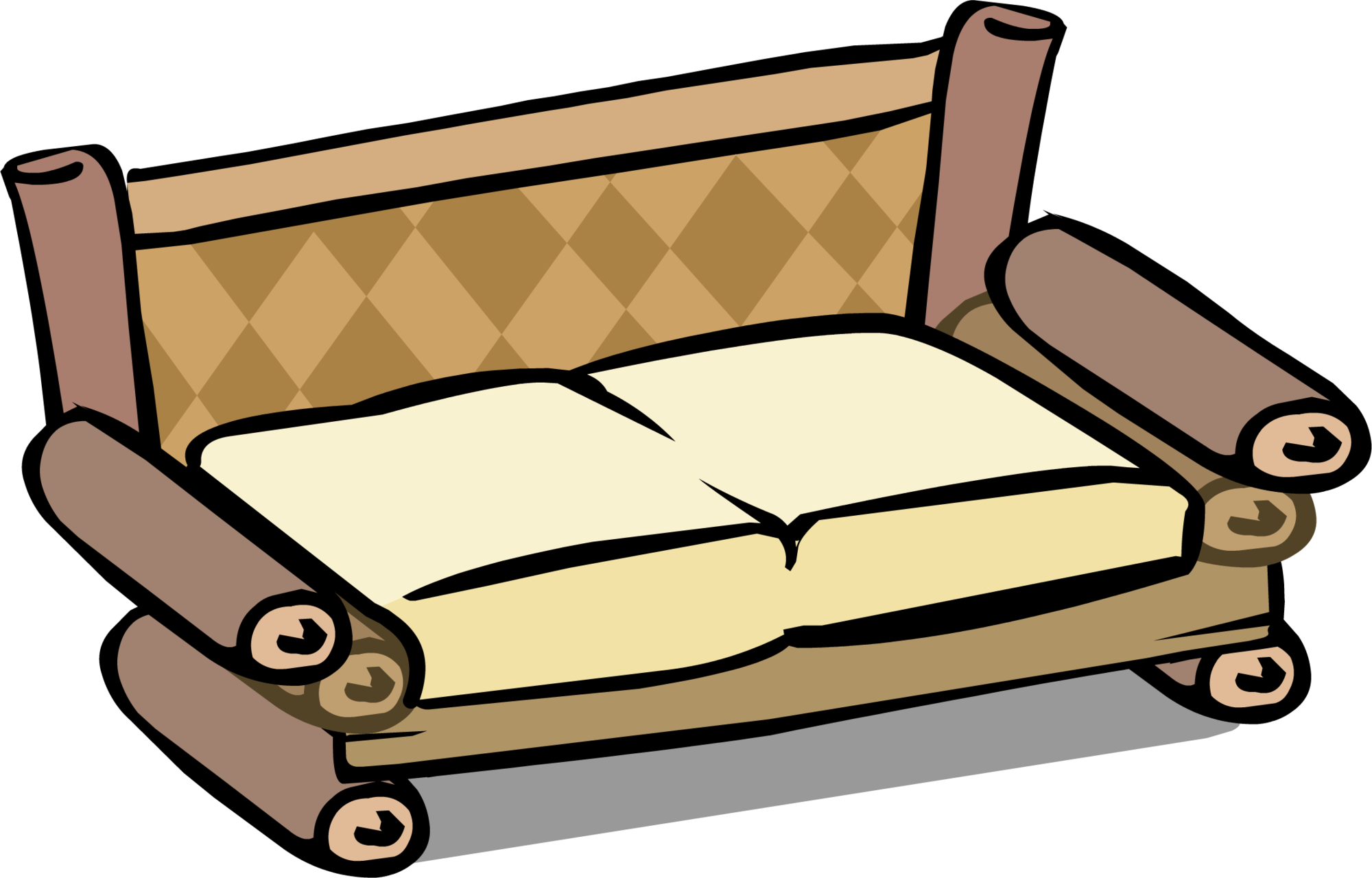 Bamboo Couch Sprite 008 - Couch (2000x1280)