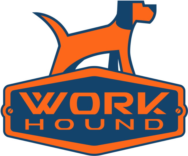 Workhound, Marten Transport Take On Driver Retention - Workhound Logo (900x900)