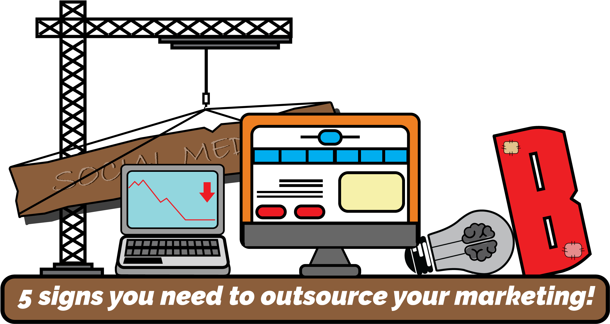 The Visual Flow Below Links Each Of Our 5 Infographics - Cartoon (3112x1484)