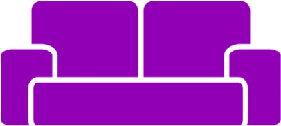 Double Seater - Living Room Icon Png (450x450)