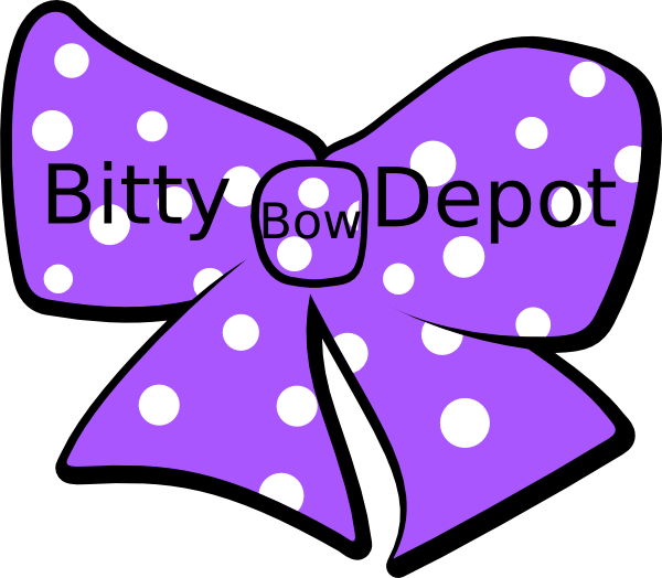 Clipart Poka Dots Bow (600x524)