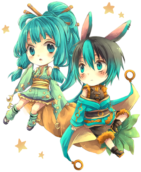 Xxyumi-donoxx 2 By Nemurou - Chibis Anime De Black Pink (627x721)