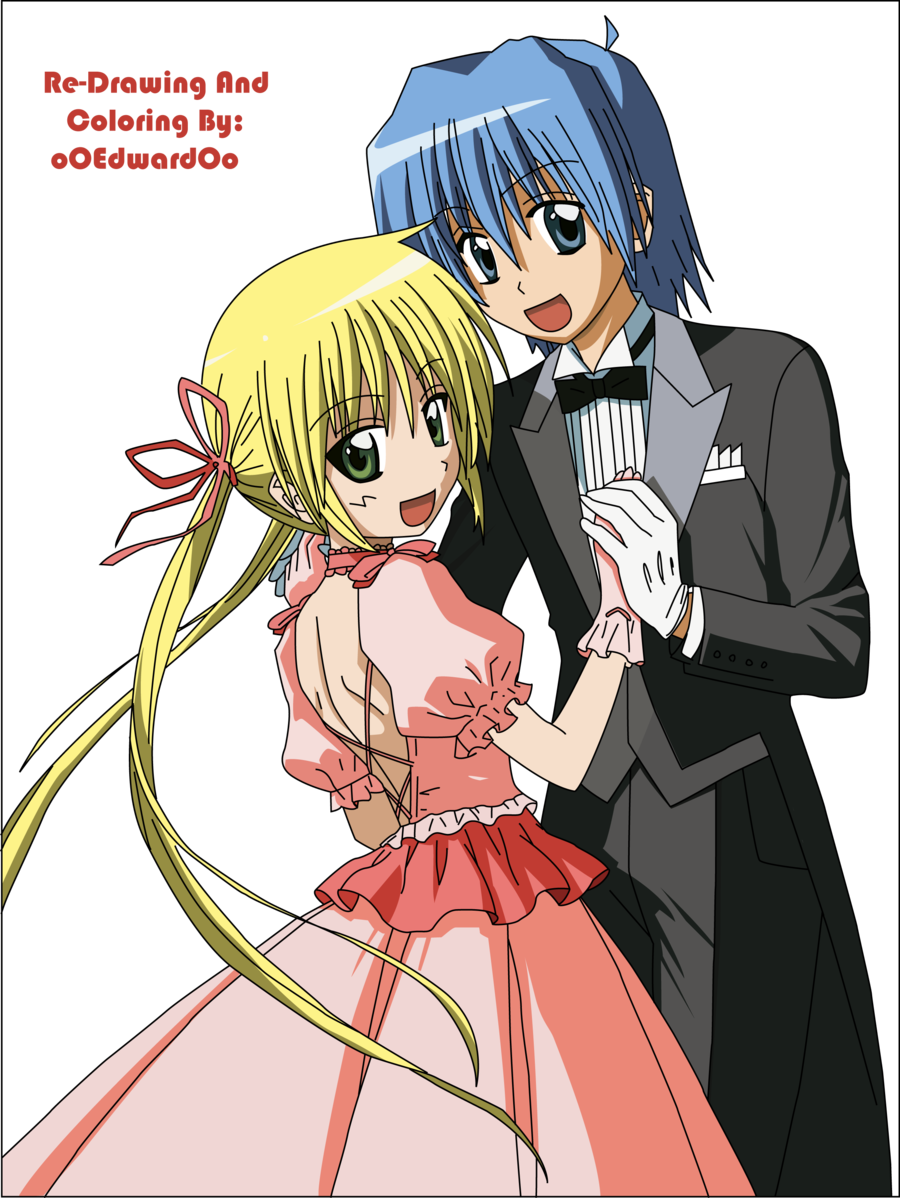 Nagi And Hayate By Ooedwardoo Nagi And Hayate By Ooedwardoo - Hayate No Gotoku Memes (900x1198)