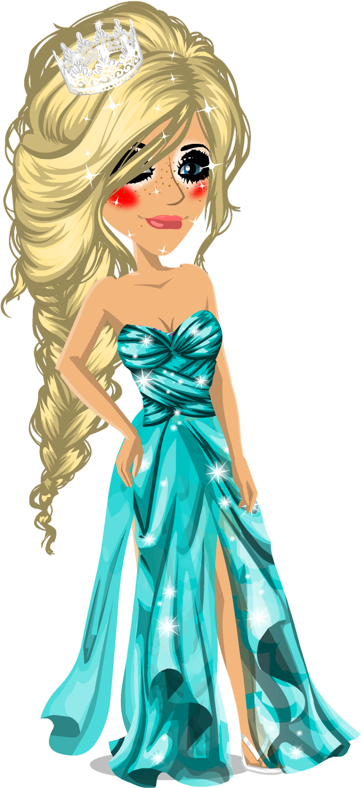 Moviestarplanet Elsa Drawing Game - Movie Star Planet Xpng (725x1600)