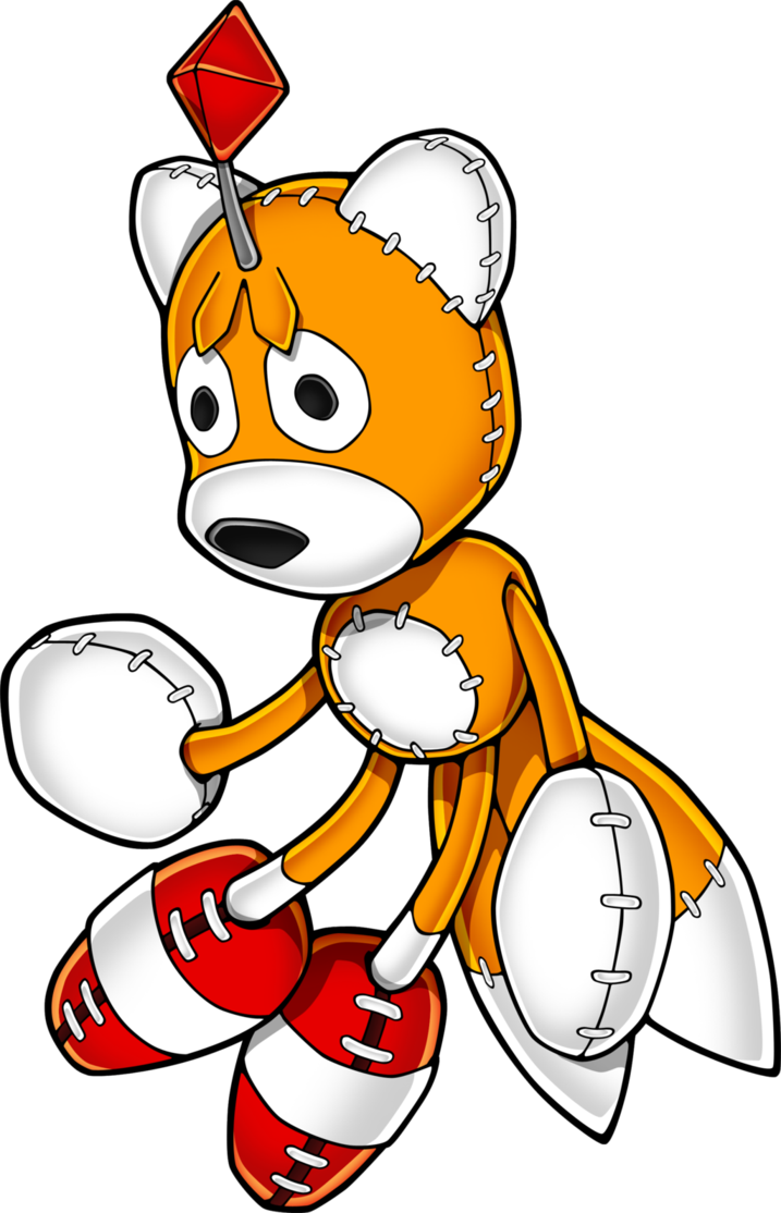 Tails Doll By Ketrindarkdragon - Tails Doll Sonic Channel (717x1114)