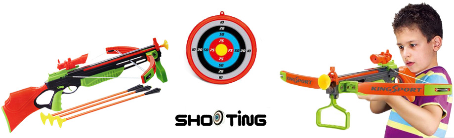 Slider-baseshooting - C&h Solutions King Sport Play Crossbow Set (940x300)