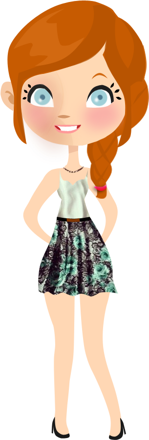 More Like Party Doll Con Trenza By Ilove-arts - Dolls Png De Martina Stoessel (722x1000)