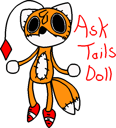 Ask Tails Doll - Digital Art (460x511)