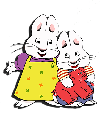 Max And Ruby Clipart Cuddly Collectibles Nick Jr Noggin - Ruby And Max Ca.....