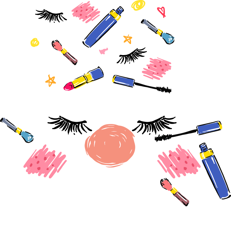 Eye Shadow Eyelash Lipstick Cosmetics - Eye Shadow (751x764)