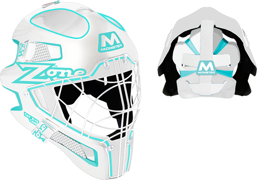 42805 Mask Monster Cat Eye Cage White Light Turquoise - Zone Goaliemaske Monster Cateye Cage Türkis/weiss 17/18 (1000x1000)