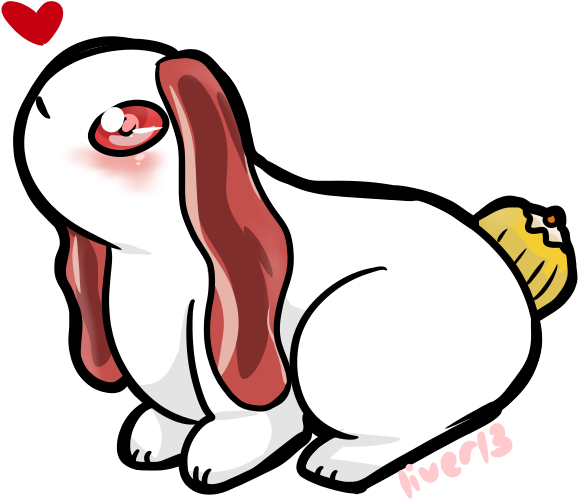 Dim Sum Bacon Bunny By Atlas-rabbit - Dim Sum Bacon Bunny By Atlas-rabbit (800x800)