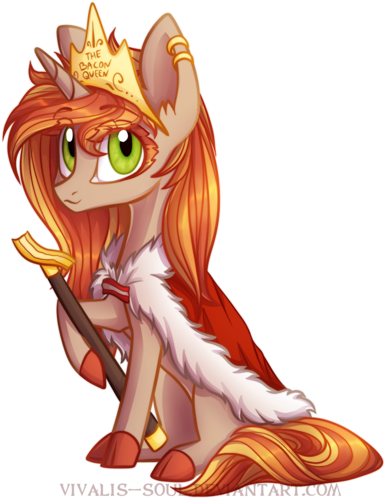 The Bacon Queen By Vivaliis - Birthday (794x1007)