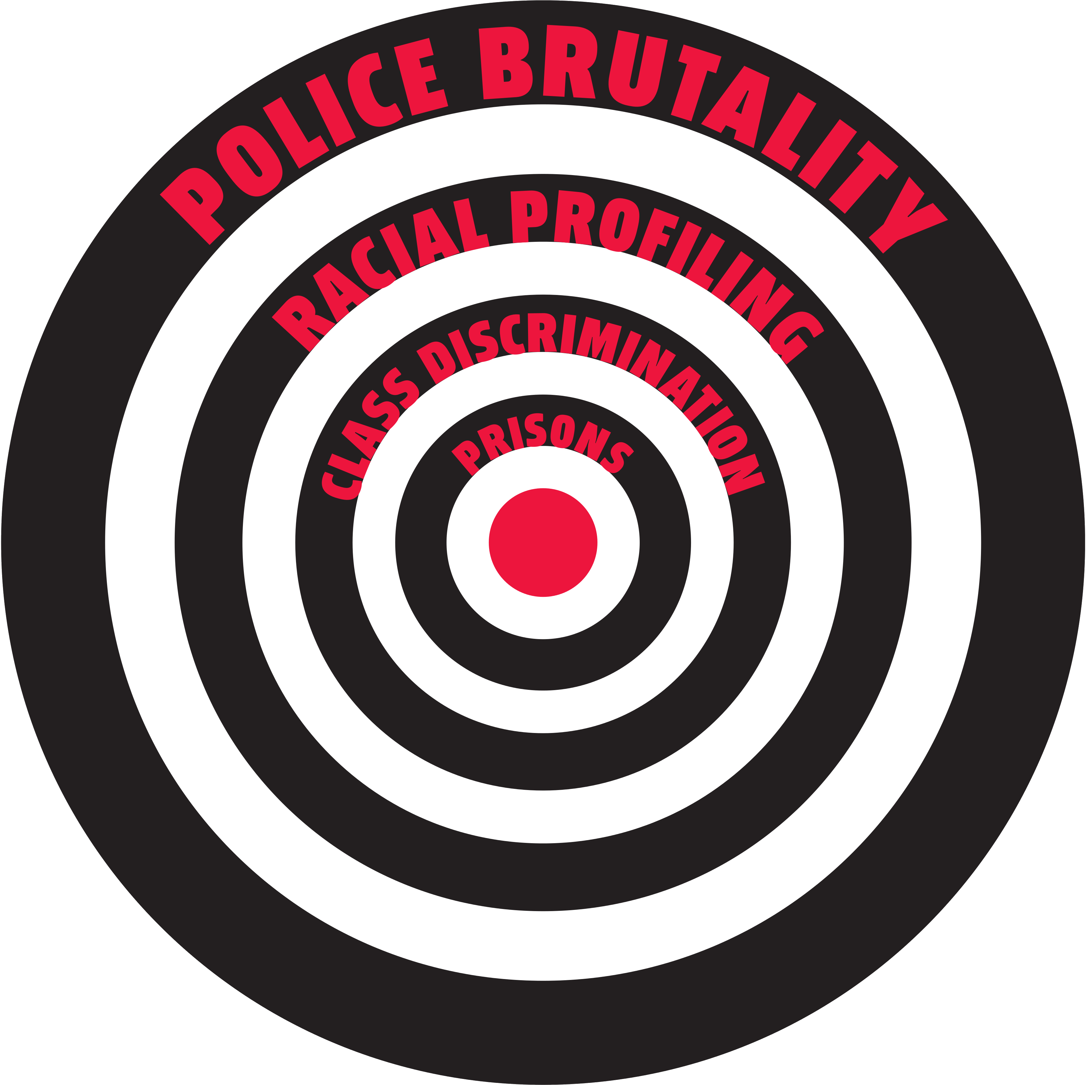 Bullseye Peoples' Shooting Competiton - Çizgi Film Logoları (3599x3594)