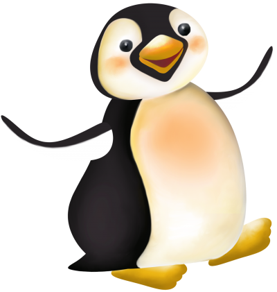 New Penguin Clip Art At Clker - Penguin Cartoon Png (400x421)