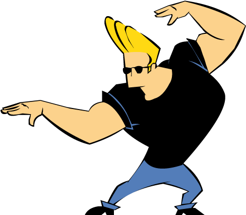 Johnny Bravo Clip Art - Johnny Bravo Animated Gif (500x448)