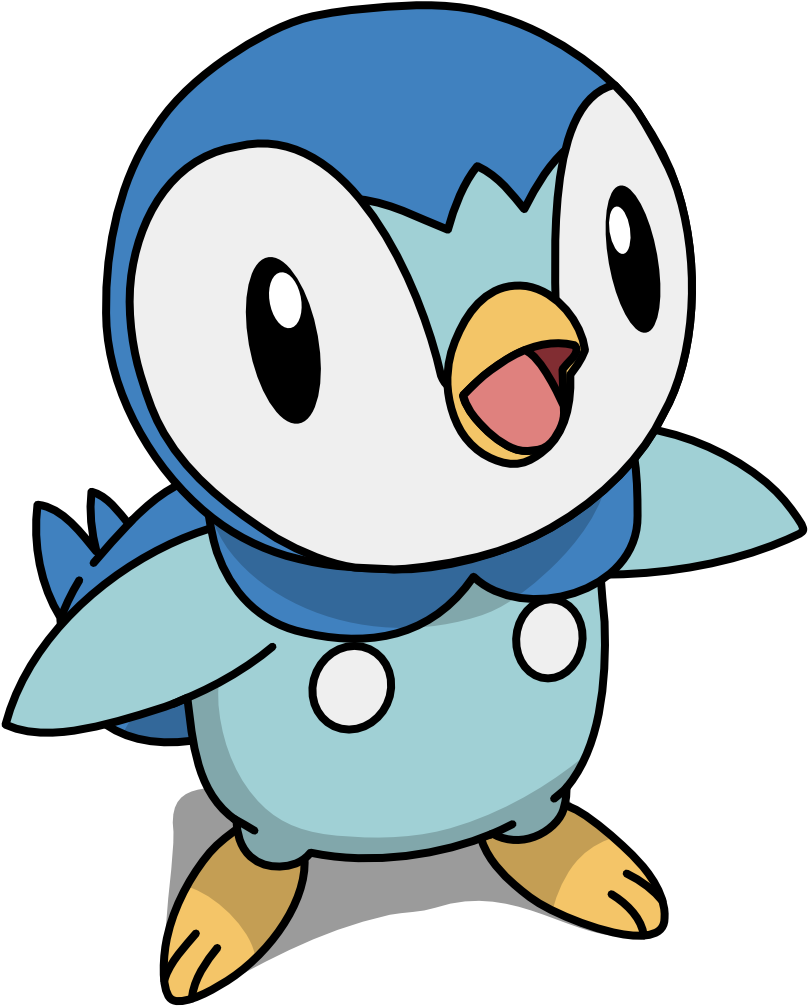 Piplup By Mighty355 Piplup By Mighty355 - Piplup Transparent (852x1068)