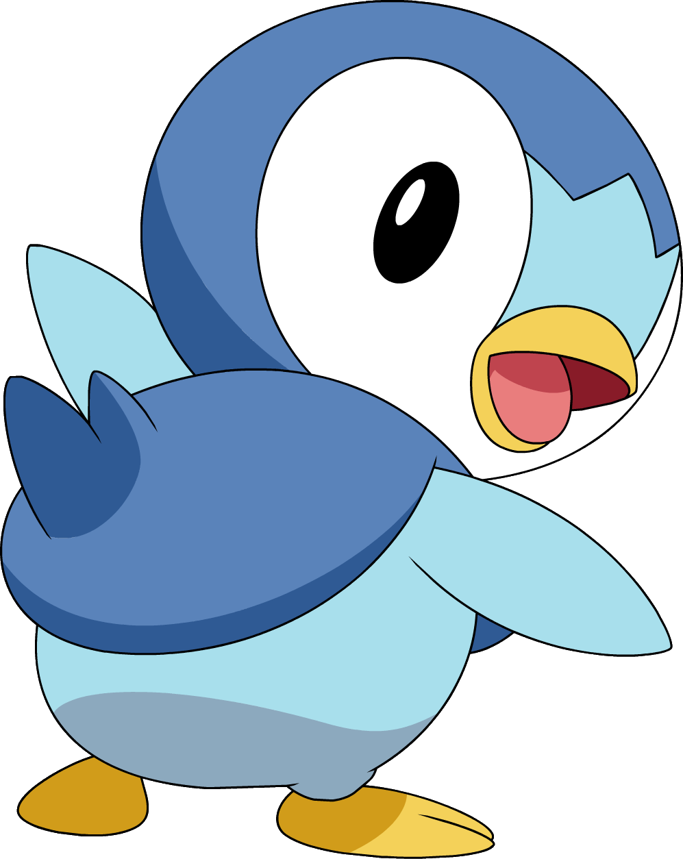 393piplup Dp Anime 3 - Piplup (997x1254)
