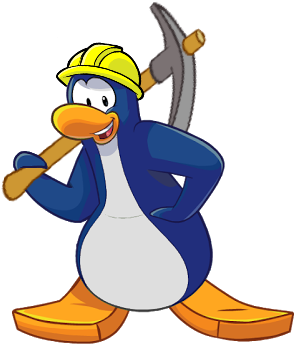 Pmw4g - Club Penguin Miners Helmet (327x377)