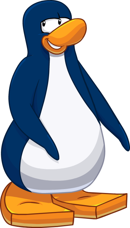 Famous Club Penguin Users That Are Currently Still - Club Penguin Dark Blue Penguin (437x768)
