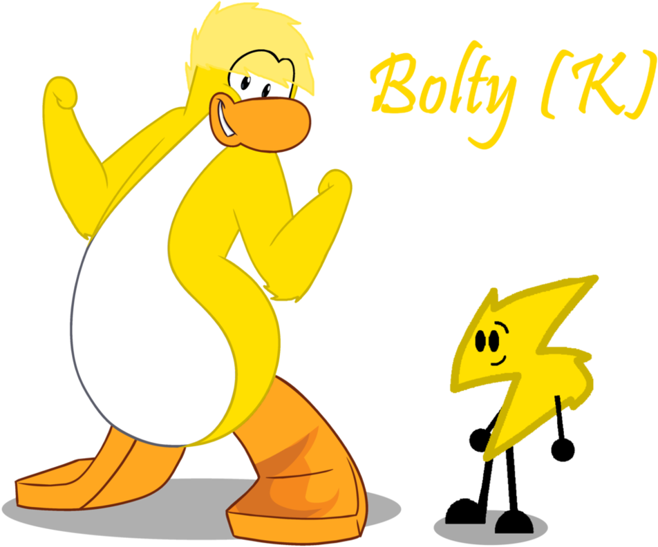 Club Penguin - Club Penguin Yellow Penguin (990x807)