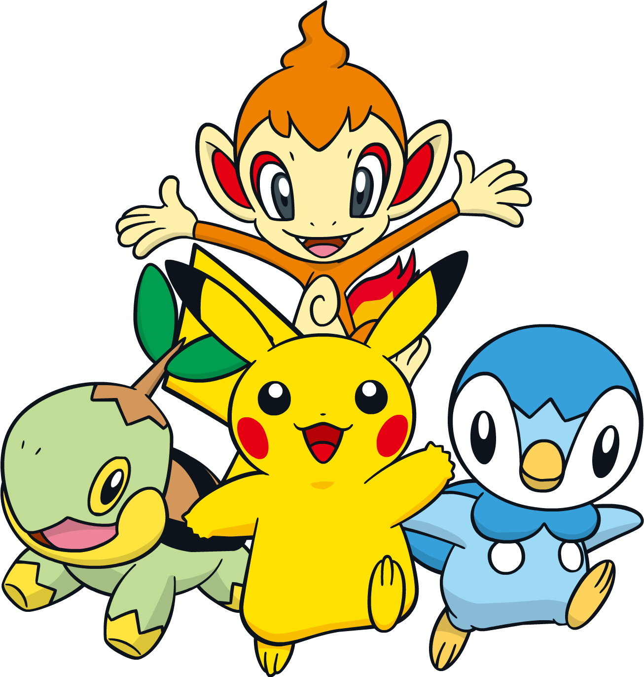 Azurilland - Turtwig Chimchar Or Piplup (1446x1371)