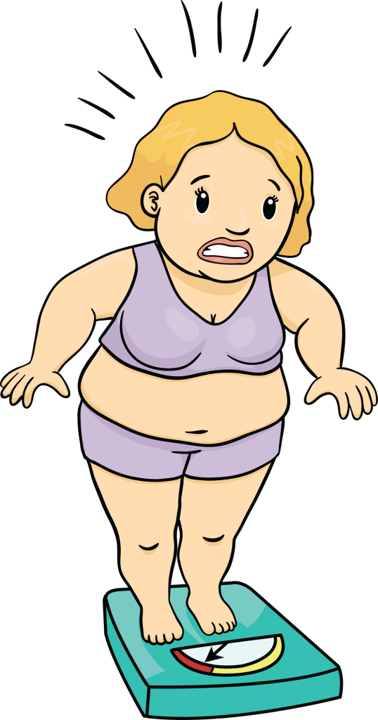 Obesity Epidemic That's Weight Loss Collection 2 - Weight Loss Cartoon Png (538x1024)
