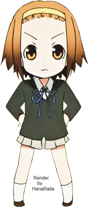 Chibi Ritsu - K On Ritsu Chibi (299x701)