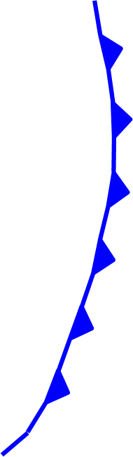 Cold Clipart Cold Front - Cold Front Png (190x653)