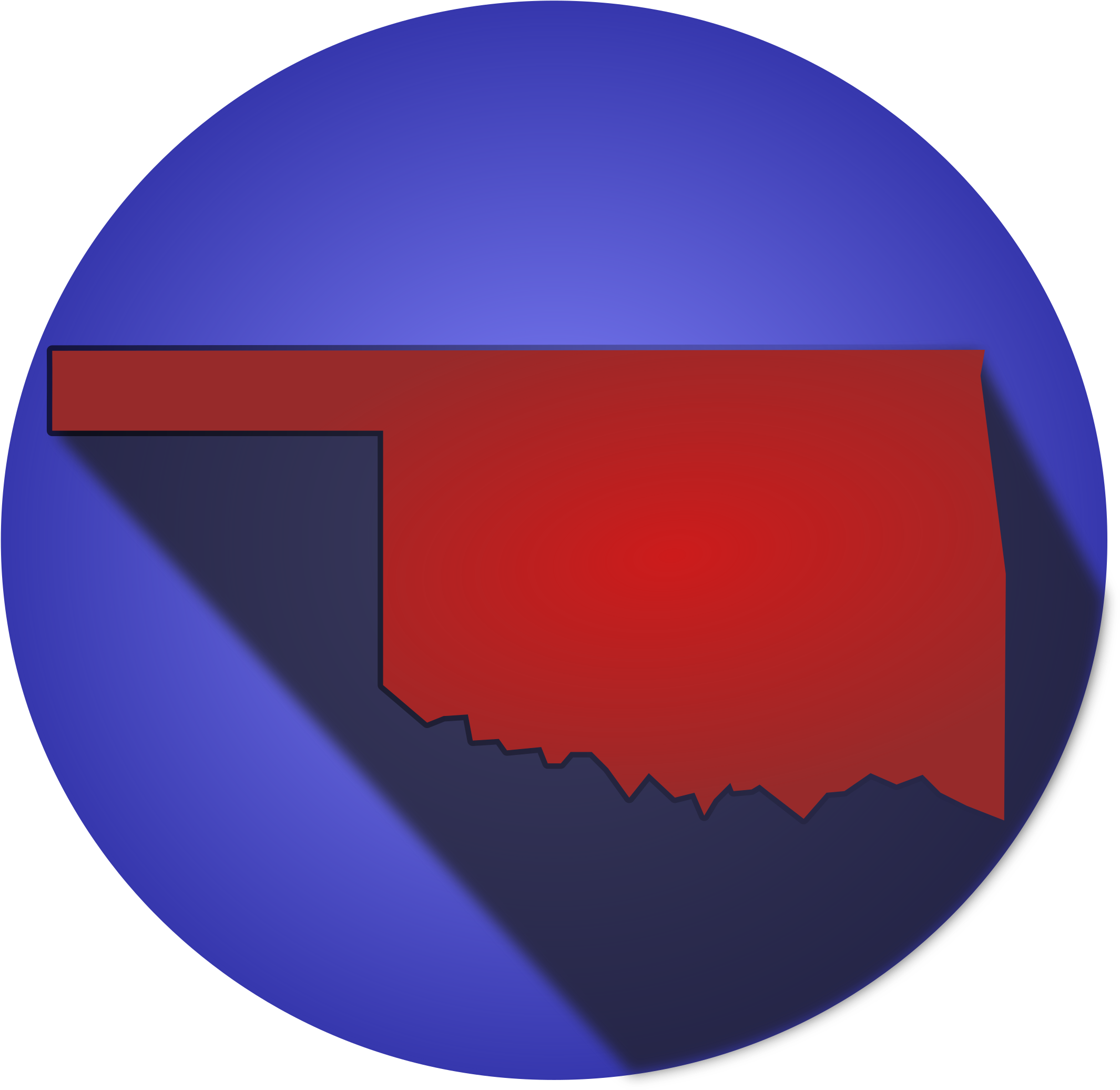 Oklahoma Png - Circle (2400x2480)