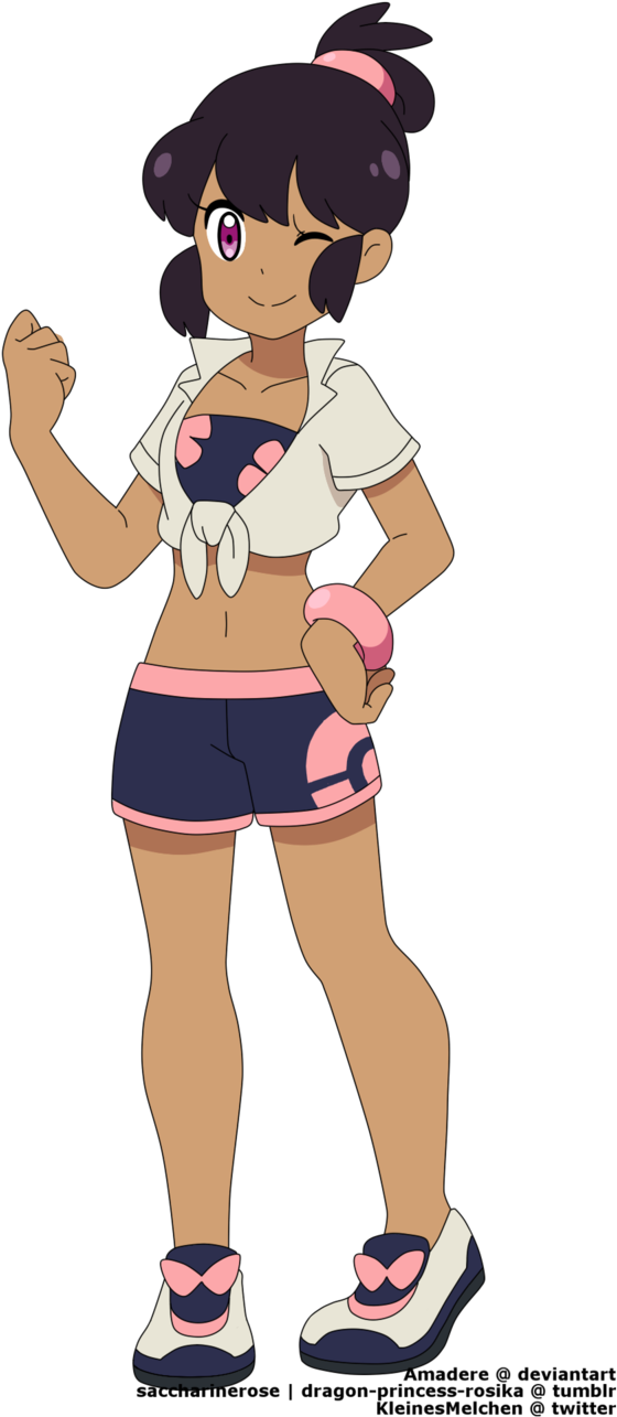 [pkmn Oc] Sumo Anime Style By Saccharinerose - Anime Sumo (600x1333)
