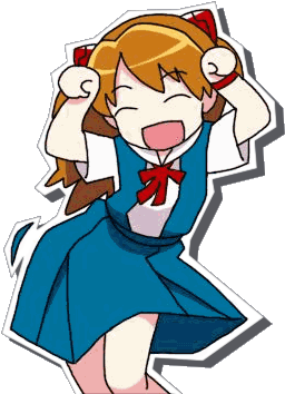 My Collection Of Anime Gifs/images I Found In My Folder - Caramell Dansen Gif (412x412)