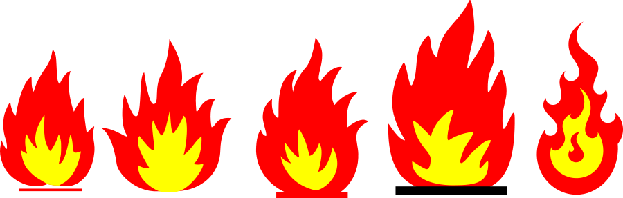 Clip Art Flame Clipart Free Flame Clipart Clipartfox - Emblem (900x287)