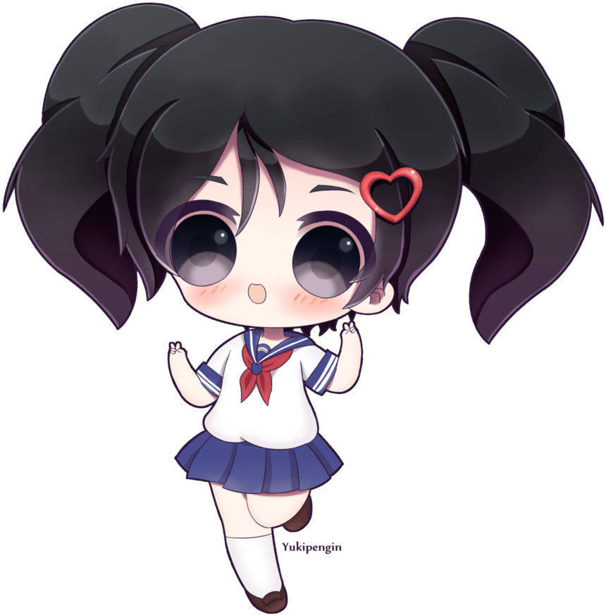 Yandere Simulator Hanako Yamada Chibi (894x894)