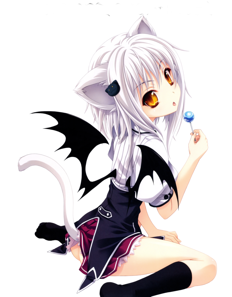 Cute Anime Cat Girl (791x1010)