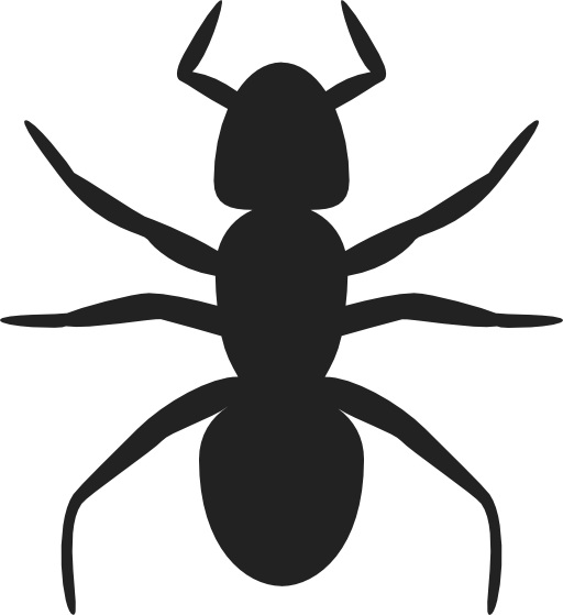 Ant Silhouette (512x559)