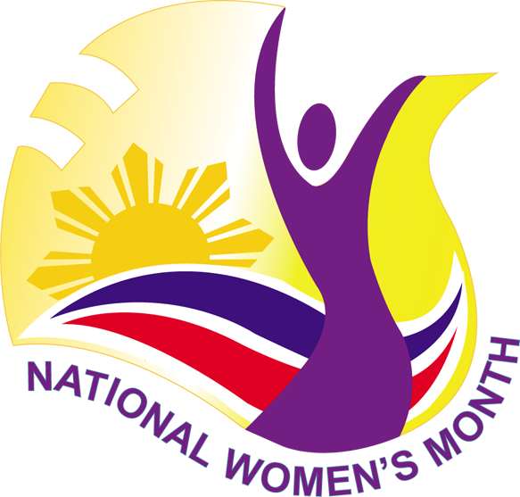 Tacloban City In Commemoration Of The 116th Civil Service - National Women's Month Logo (583x557)