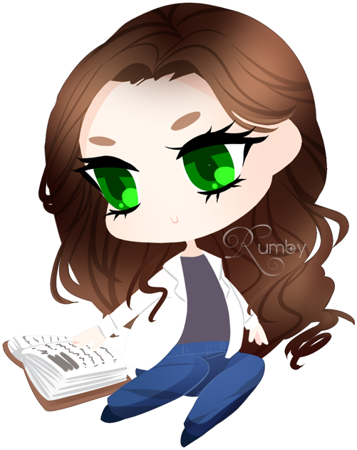 Sara By Rumbl3fish Lineless Chibi Commission For Of - Cartoon (501x631)