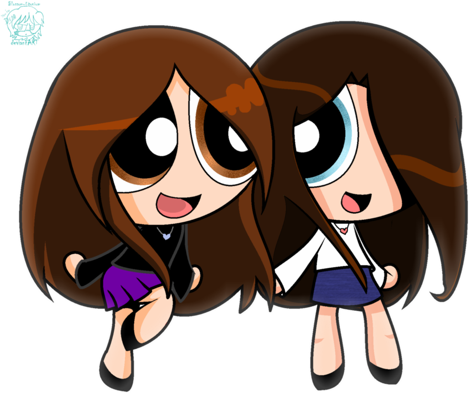 Besties By Black Eyes - Cartoon (978x816)