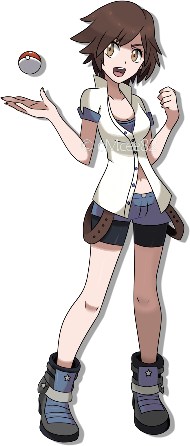 Female Pokemon Trainer (1600x1600)