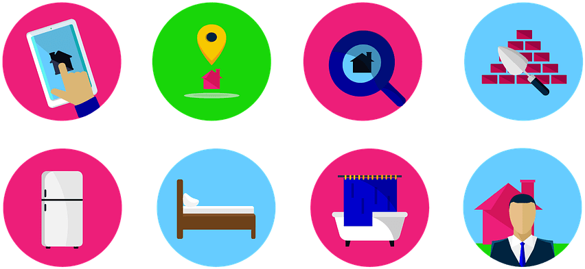 Real Estate, Icons, Marketing, Home - Real Estate (960x540)