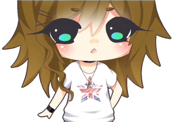 Cute Chibi Girl Brown Hair Stats Manga/anime Pinterest - Chibi Girl With Brown Hair (800x491)