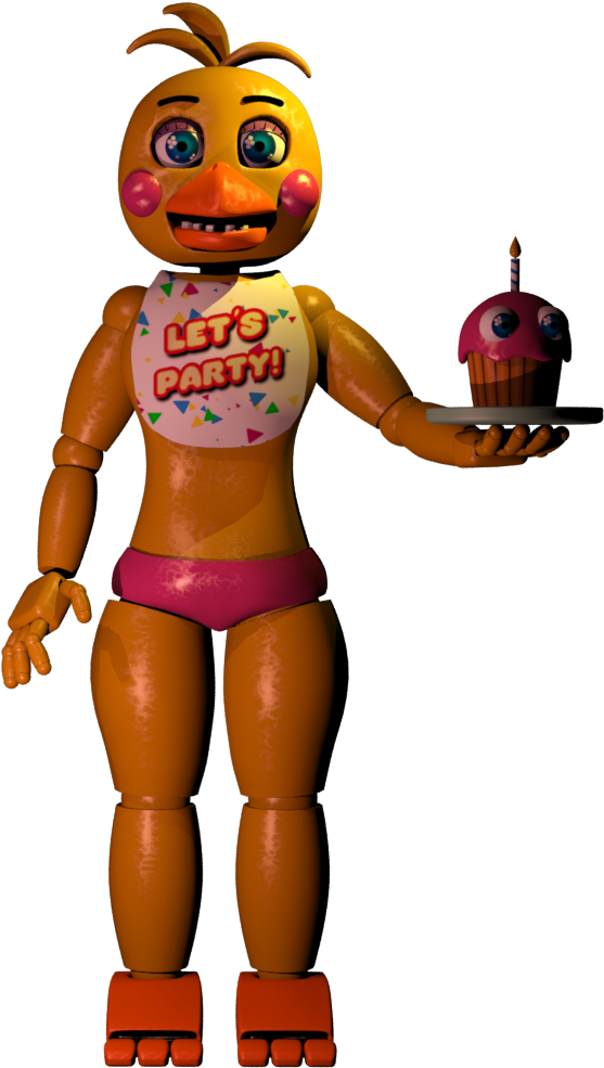 Toy Chica Full Body With Beak By Foxyboyedits - Toy Chica No