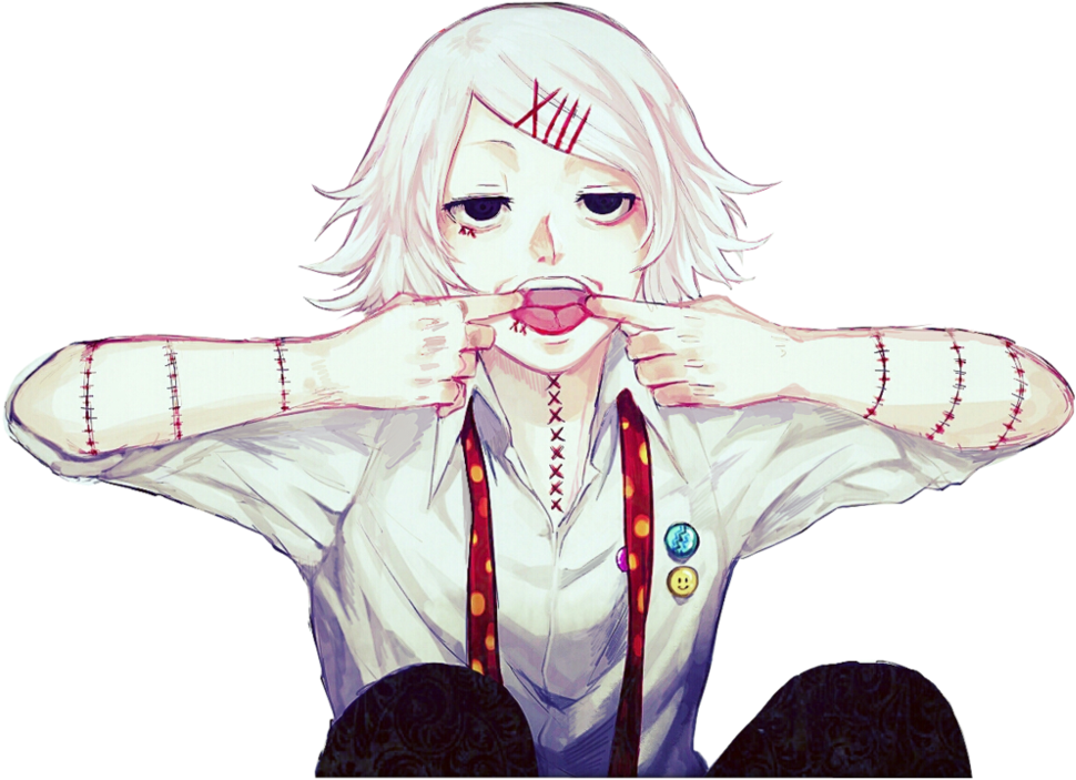 Suzuya Juuzou Render By Leobueno On Deviantart - Tokyo Ghoul Juuzou Png (1000x798)